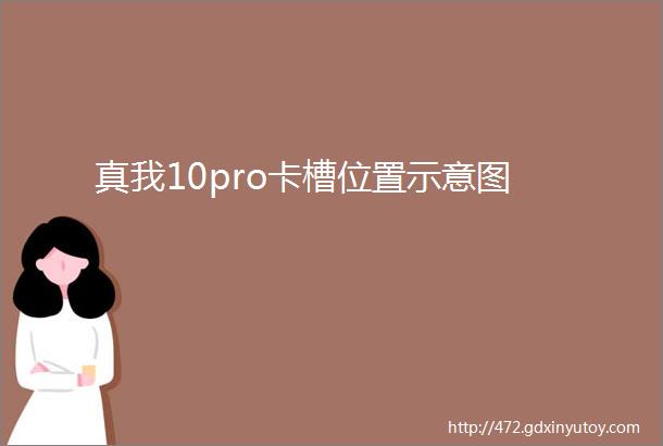 真我10pro卡槽位置示意图