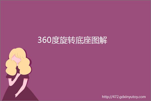 360度旋转底座图解