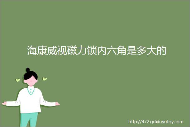 海康威视磁力锁内六角是多大的