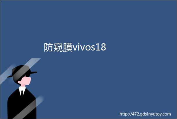 防窥膜vivos18