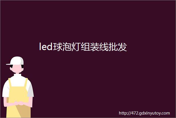 led球泡灯组装线批发